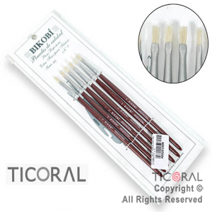PINCEL 80/2 PORCELANA FRIA/CERAMICA x 6